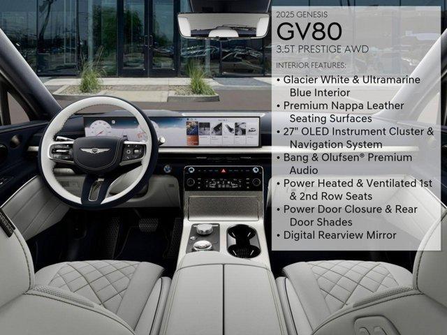new 2025 Genesis GV80 car, priced at $82,595