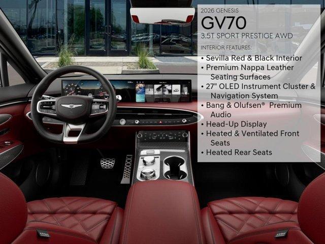 new 2026 Genesis GV70 car, priced at $72,440