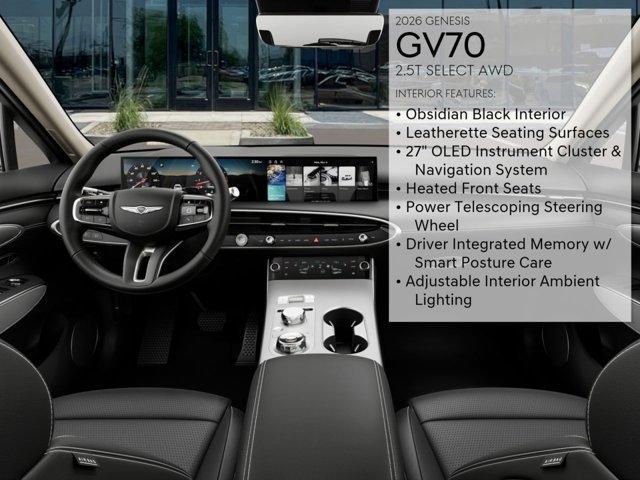 new 2026 Genesis GV70 car, priced at $54,035