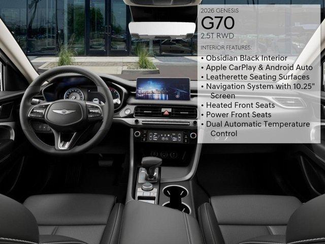 new 2026 Genesis G70 car, priced at $45,260
