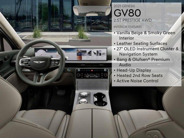 new 2025 Genesis GV80 car, priced at $73,114