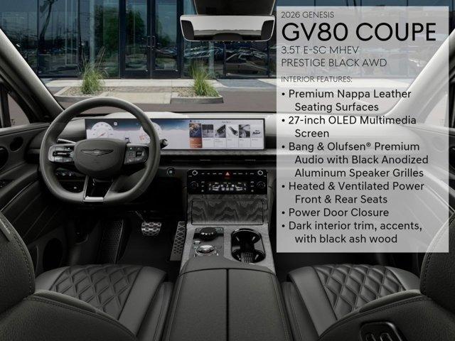 new 2026 Genesis GV80 Coupe car, priced at $92,075