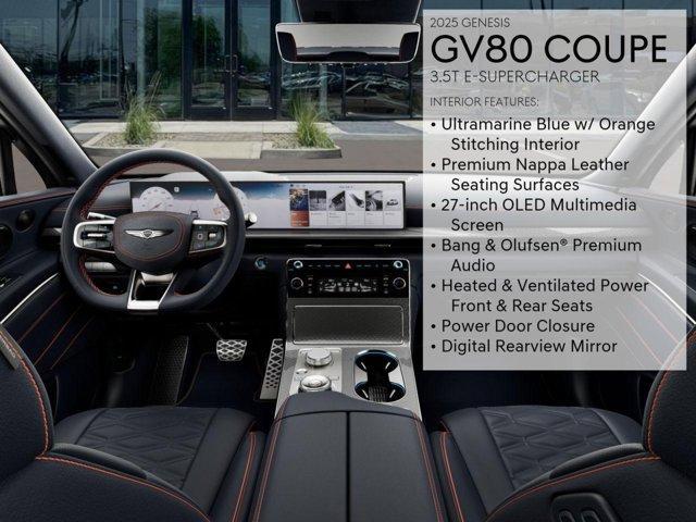 new 2025 Genesis GV80 Coupe car, priced at $89,123