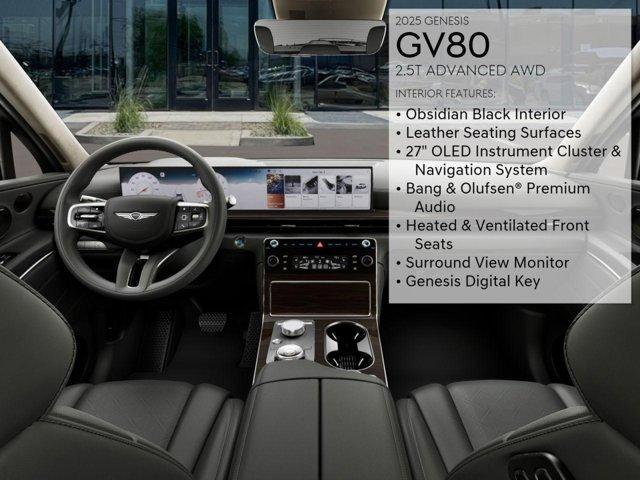 new 2025 Genesis GV80 car, priced at $69,948