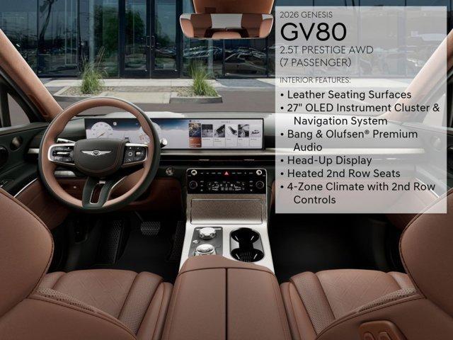 new 2026 Genesis GV80 car, priced at $75,805