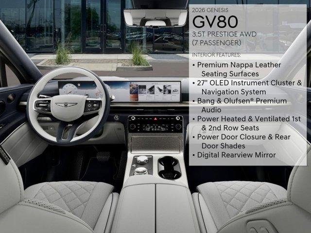 new 2026 Genesis GV80 car, priced at $84,890