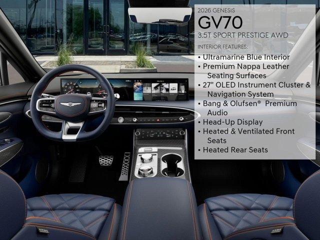 new 2026 Genesis GV70 car, priced at $72,675