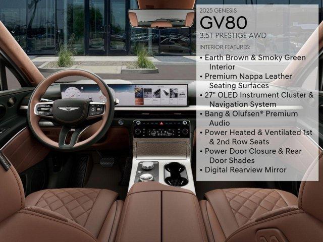 new 2025 Genesis GV80 car, priced at $83,584