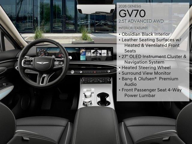 new 2026 Genesis GV70 car, priced at $59,415