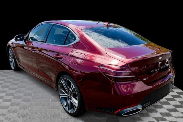 new 2025 Genesis G70 car, priced at $56,175