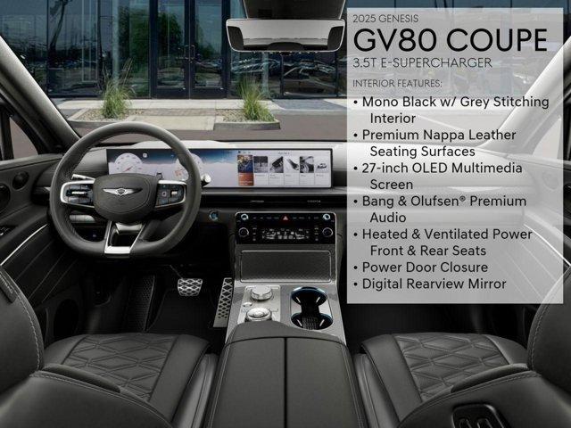 new 2025 Genesis GV80 Coupe car, priced at $89,243