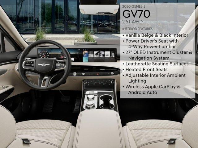 new 2026 Genesis GV70 car, priced at $51,155