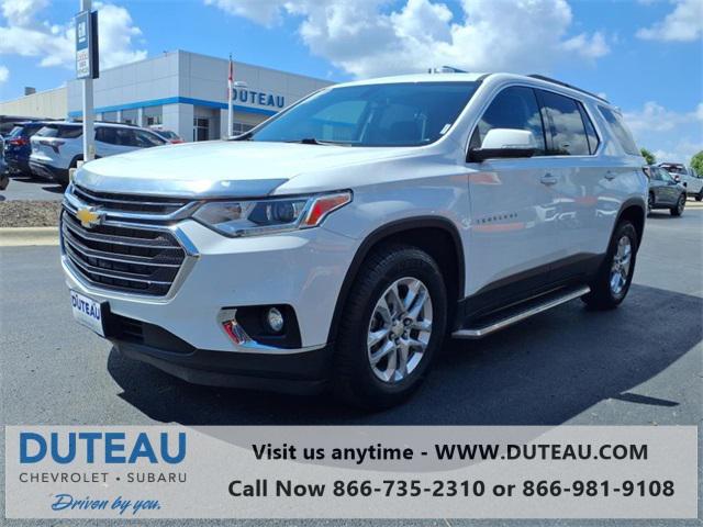 used 2021 Chevrolet Traverse car, priced at $22,400
