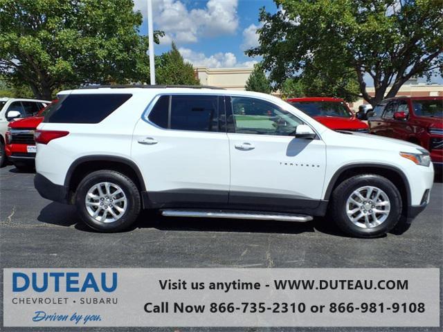 used 2021 Chevrolet Traverse car, priced at $22,400