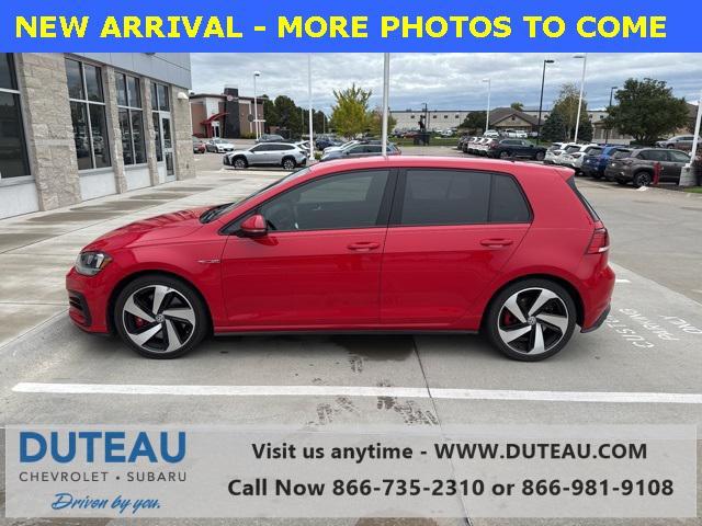 used 2020 Volkswagen Golf GTI car, priced at $18,900