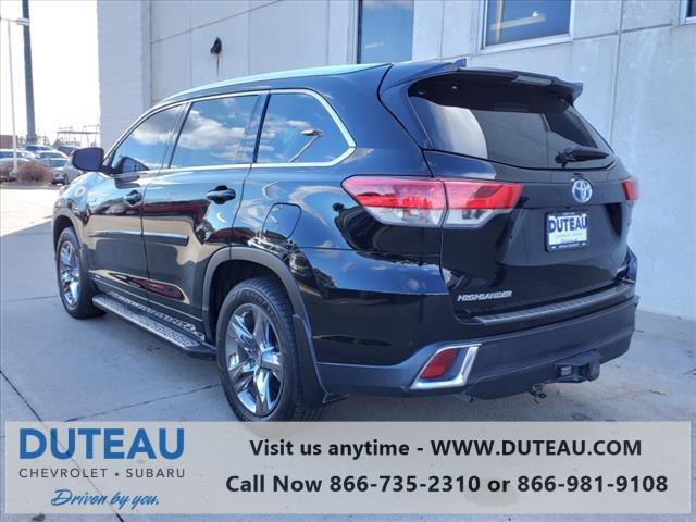 used 2019 Toyota Highlander Hybrid car, priced at $29,900