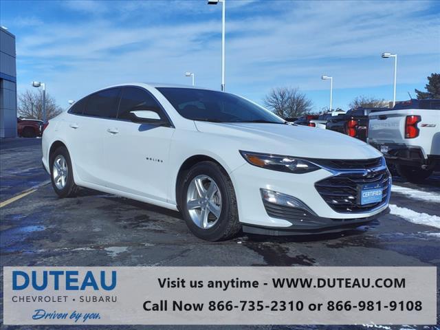 used 2021 Chevrolet Malibu car, priced at $18,400