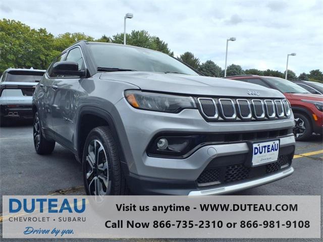 used 2022 Jeep Compass car, priced at $23,400