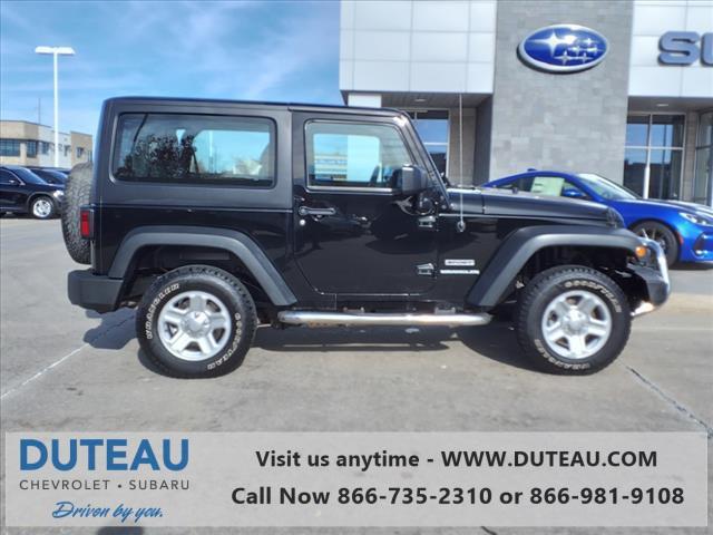 used 2016 Jeep Wrangler car, priced at $18,900