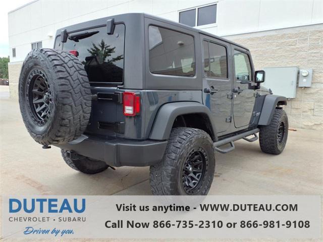 used 2017 Jeep Wrangler Unlimited car, priced at $24,900