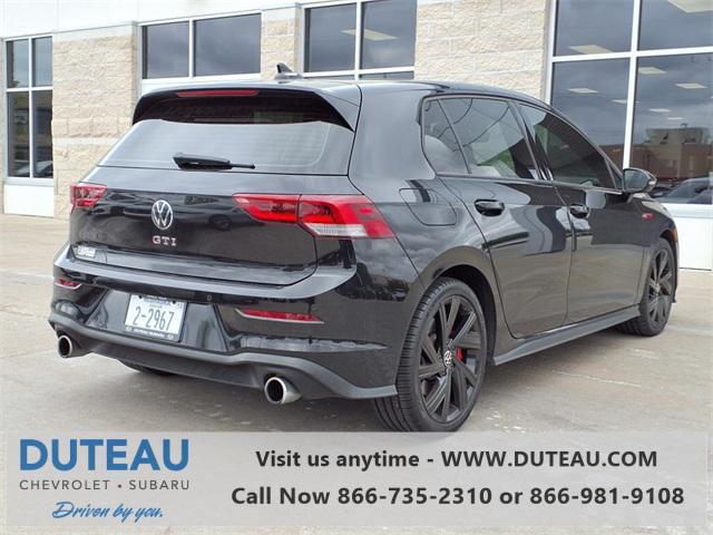 used 2022 Volkswagen Golf GTI car, priced at $26,900