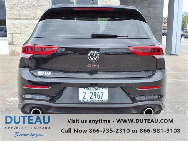used 2022 Volkswagen Golf GTI car, priced at $26,900