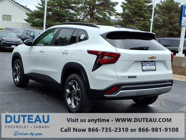 new 2025 Chevrolet Trax car, priced at $25,580