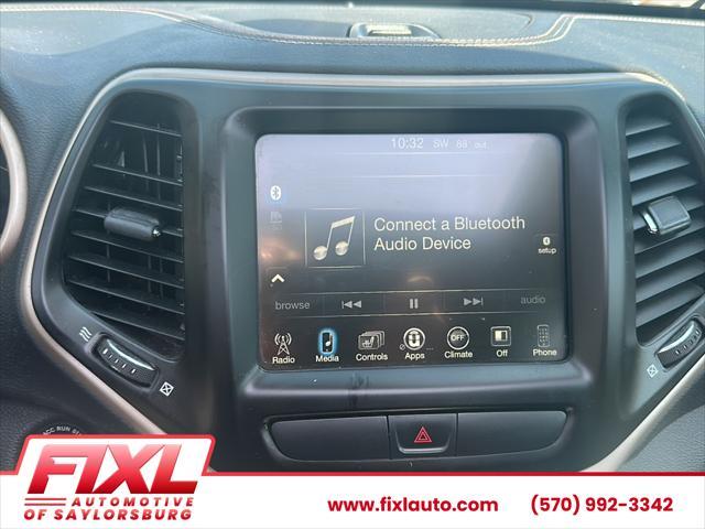 used 2017 Jeep Cherokee car, priced at $13,769