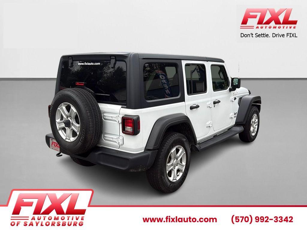 used 2019 Jeep Wrangler Unlimited car, priced at $18,957