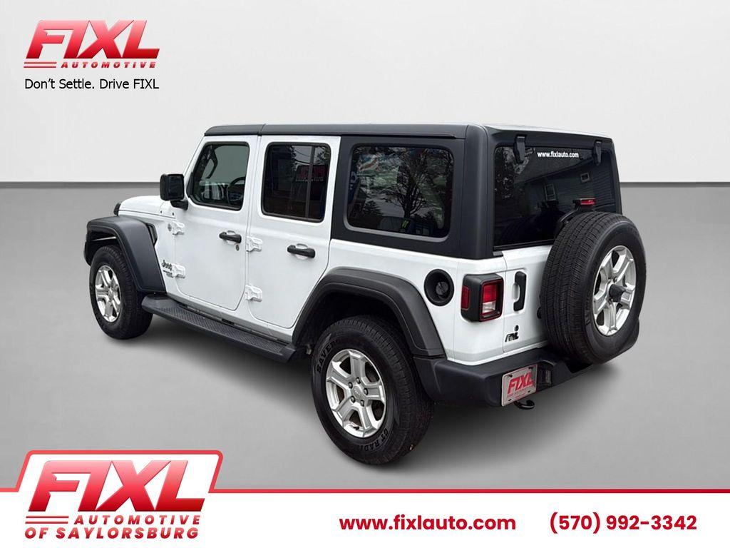 used 2019 Jeep Wrangler Unlimited car, priced at $18,957