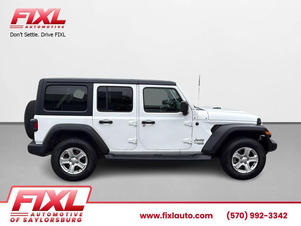 used 2019 Jeep Wrangler Unlimited car, priced at $18,957