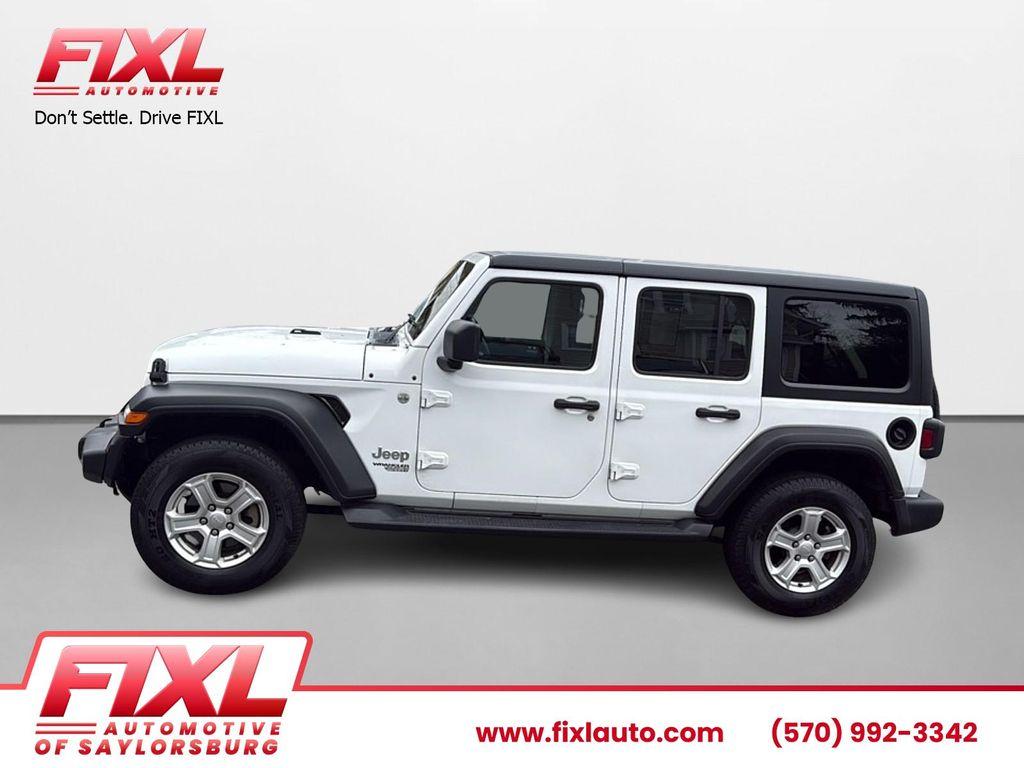 used 2019 Jeep Wrangler Unlimited car, priced at $18,957