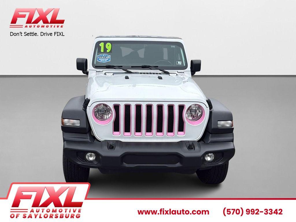 used 2019 Jeep Wrangler Unlimited car, priced at $18,957
