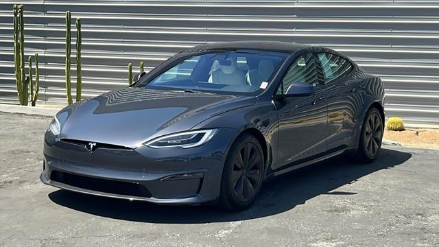 used 2021 Tesla Model S car, priced at $59,083