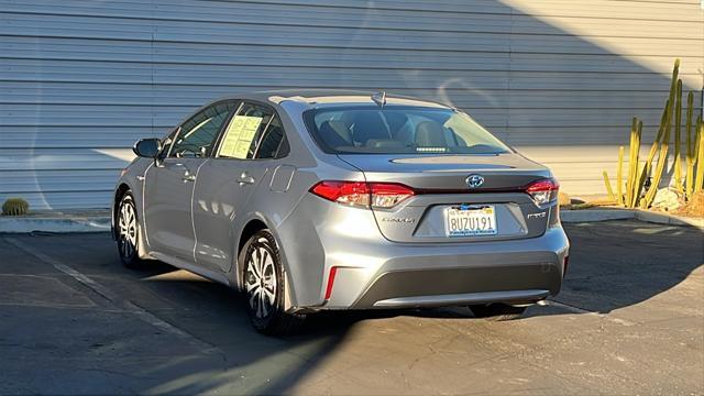 used 2021 Toyota Corolla Hybrid car, priced at $25,124