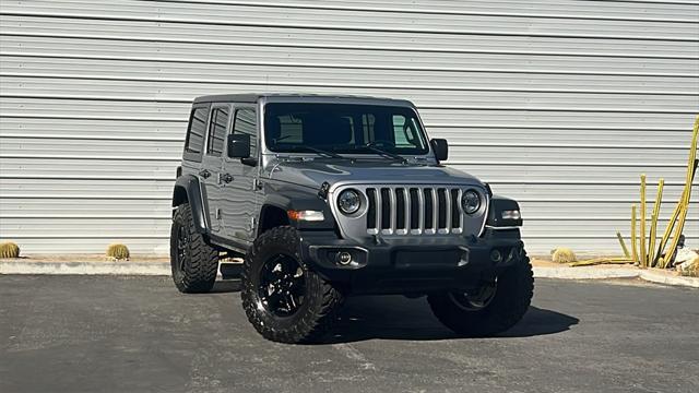 used 2020 Jeep Wrangler Unlimited car, priced at $32,924