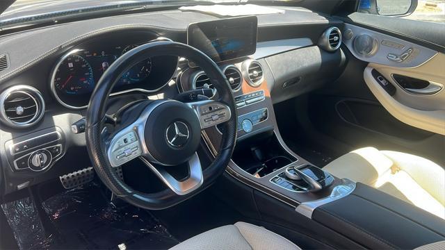 used 2022 Mercedes-Benz C-Class car, priced at $43,500