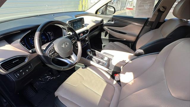 used 2019 Hyundai Santa Fe car, priced at $21,328
