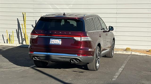 used 2021 Lincoln Aviator car, priced at $48,124