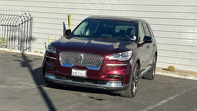 used 2021 Lincoln Aviator car, priced at $48,124