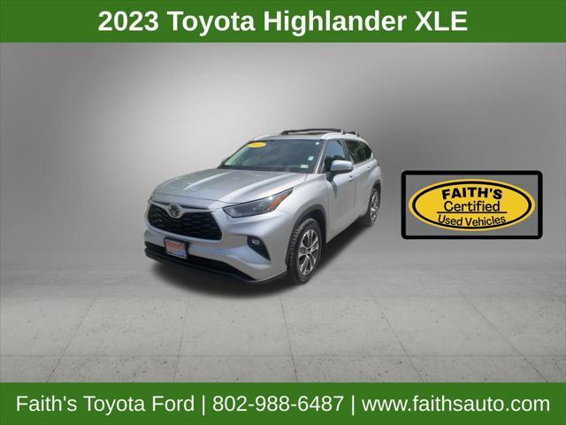 used 2023 Toyota Highlander car, priced at $39,998
