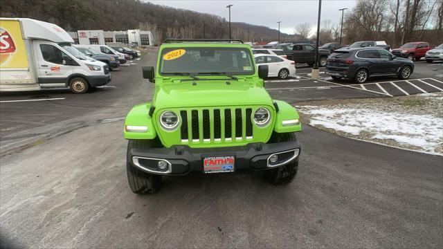 used 2021 Jeep Wrangler Unlimited car, priced at $33,395