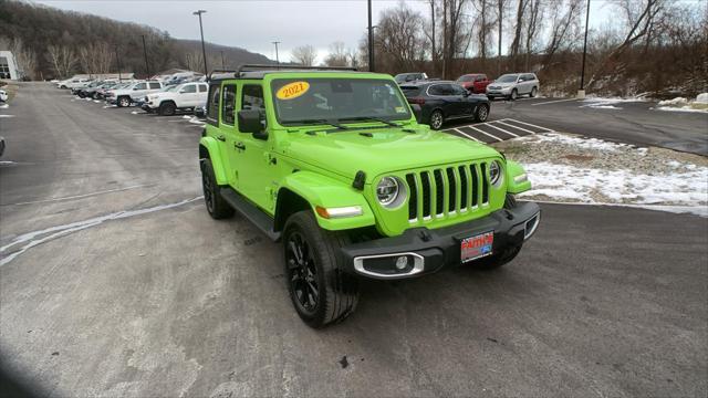 used 2021 Jeep Wrangler Unlimited car, priced at $33,395