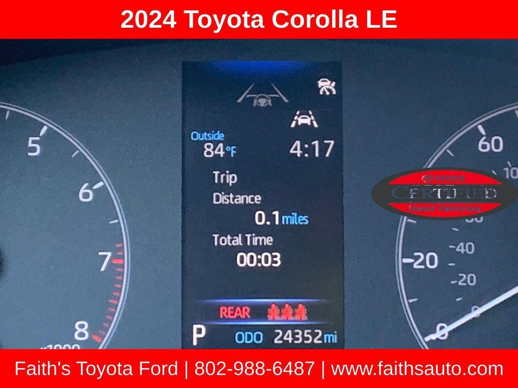 used 2024 Toyota Corolla car, priced at $21,598