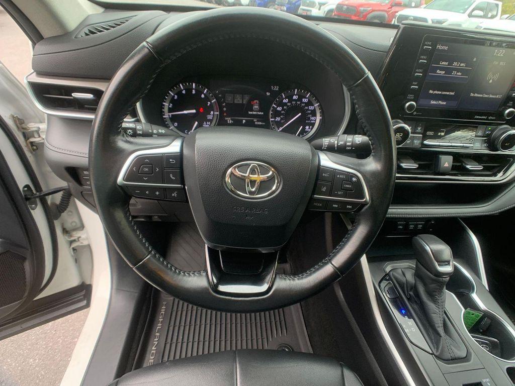 used 2020 Toyota Highlander car, priced at $29,698