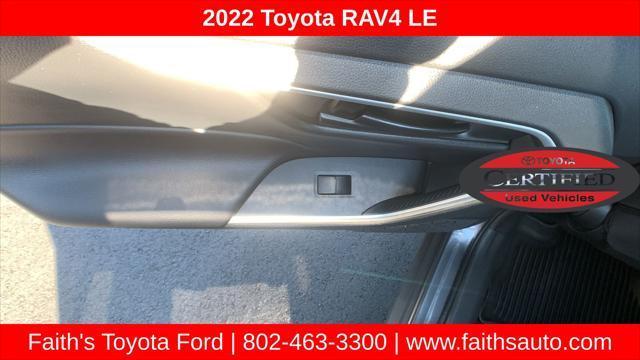 used 2022 Toyota RAV4 car, priced at $25,495