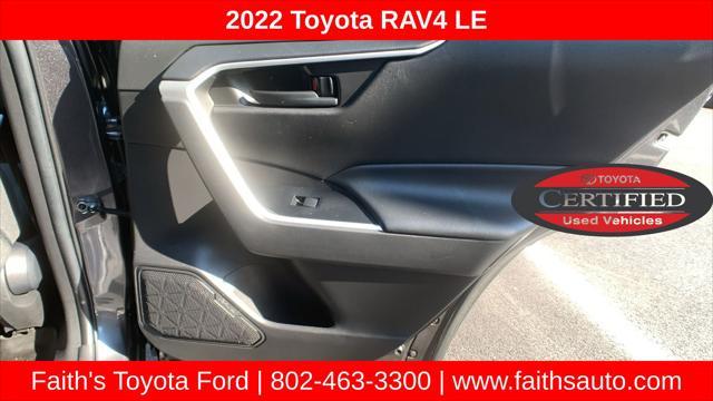 used 2022 Toyota RAV4 car, priced at $25,495