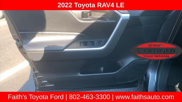 used 2022 Toyota RAV4 car, priced at $25,495