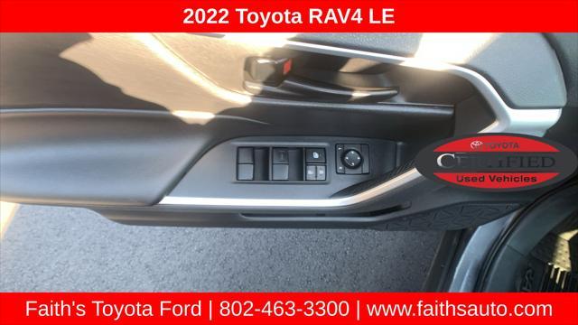 used 2022 Toyota RAV4 car, priced at $25,495