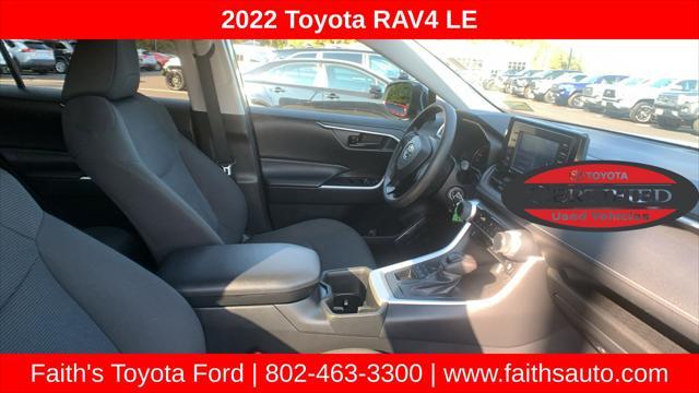 used 2022 Toyota RAV4 car, priced at $25,495